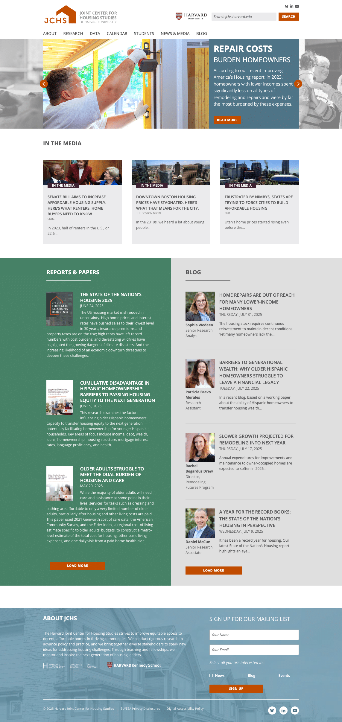 How Harvard's Housing Research Center Unified Multi-Platform Publishing 4 jchs 1