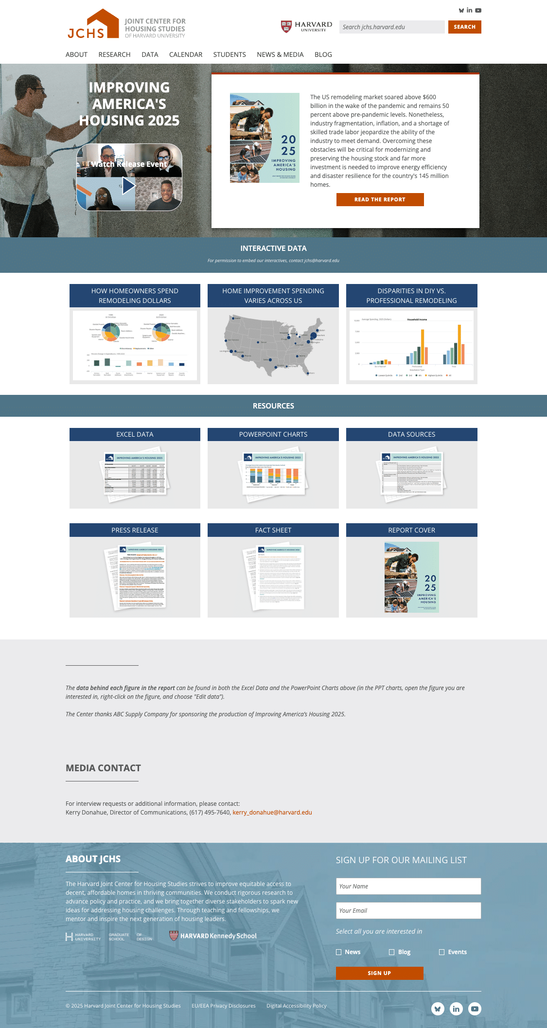 How Harvard's Housing Research Center Unified Multi-Platform Publishing 6 jchs 5