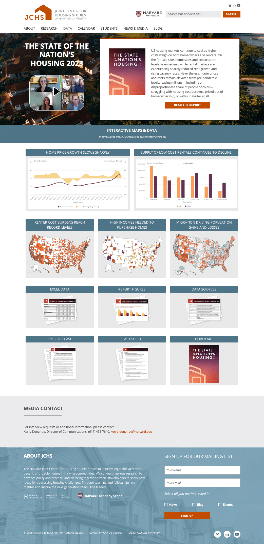 How Harvard's Housing Research Center Unified Multi-Platform Publishing 8 jchs 6